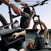 Load image into Gallery viewer, OlarHike Tire Inflator Portable Air Compressor, Cordless Electric Bike Pump | Smart Dual Hose System,Auto Stop Air Pump for Car Tires,Bicycles,Motorcycles with LED Light &amp; Digital Pressure Gauge