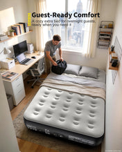 Load image into Gallery viewer, OhGeni 13" Raised Air Mattress Full with Built in Pump, Blow Up Bed, 600lb