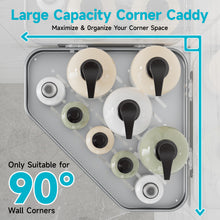 Load image into Gallery viewer, Veken Aluminum Corner Shower Caddy 4-Pack, Never Rust&amp;Large Capacity,Silver