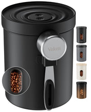 Load image into Gallery viewer, Veken Electric Vacuum Coffee Canister with Window, Auto-Seal Container,14OZ