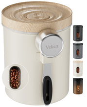 Load image into Gallery viewer, Veken Electric Vacuum Coffee Canister with Window, Auto-Seal Container,14OZ