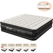 Load image into Gallery viewer, 18 inch Twin/Queen/King Size Air Mattress with Built-in-Pump