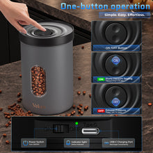Load image into Gallery viewer, Veken Electric Vacuum Coffee Canister with Window, Auto-Seal Container,19OZ