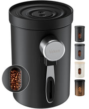 Load image into Gallery viewer, Veken Electric Vacuum Coffee Canister with Window, Auto-Seal Container,19OZ