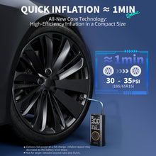 Load image into Gallery viewer, Ophanie Cordless Bike Pump Portable Tire Inflator - 4000mAh, 150PSI Auto Air Pump for Bike, Bicycle, Motorcycles, Car Tires, Emergency LED Light, Compact Automotive Pump
