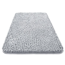 Load image into Gallery viewer, Grey Bath Rugs