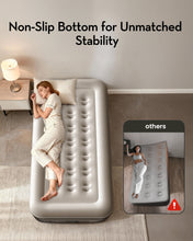 Load image into Gallery viewer, OhGeni Twin Air Mattress with Built in Pump, Blow up Mattresses, Ideal Alternative to a Bed, 18" Raised Blow Up Colchones Inflables Airbed for Guests &amp; Home, Ideal for Home Use and Outdoor Camping