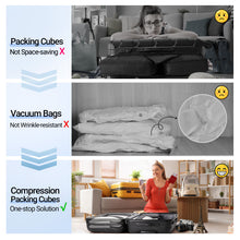 Load image into Gallery viewer, OlarHike 10 Set Compression Packing Cubes for Travel Essentials
