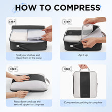 Load image into Gallery viewer, OlarHike 10 Set Compression Packing Cubes for Travel Essentials