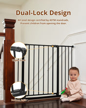 Load image into Gallery viewer, Baby Safety Gate,28.9-42.1&quot;Wide,30&quot; Tall Pressure Mounted,White