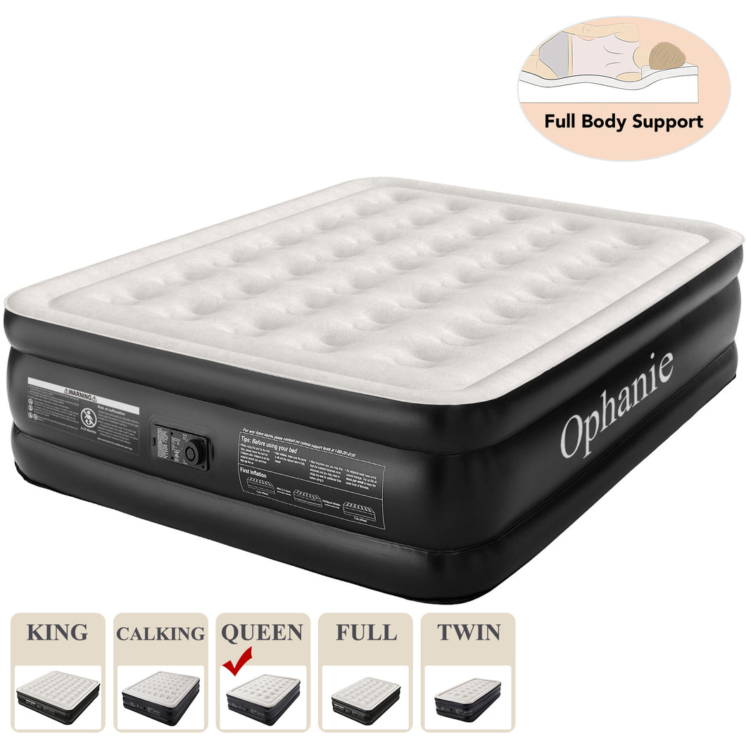 18 inch Twin/Queen/King Size Air Mattress with Built-in-Pump