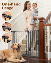 Load image into Gallery viewer, Baby Safety Gate,28.9-42.1&quot;Wide,30&quot; Tall Pressure Mounted,White