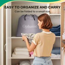 Load image into Gallery viewer, Ophanie Queen Air Mattress 18in Puncture Resistant Air Beds with Built in Pump, Elevated Quick Inflation/Deflation Inflatable Beds for Camping, Indoor Colchon, Guests Air Bed, Drak Gray