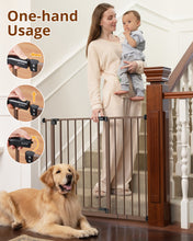 Load image into Gallery viewer, Baby Safety Gate,28.9-42.1&quot;Wide,30&quot; Tall Pressure Mounted,White