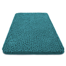 Load image into Gallery viewer, Teal Bath Rugs