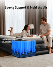 Load image into Gallery viewer, OhGeni 20" Raised California King Air Mattress with Built in Pump, 1000lb