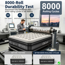 Load image into Gallery viewer, OhGeni Air Mattress Queen with Built in Pump, 18" Raised Blow up Bed, 800lb