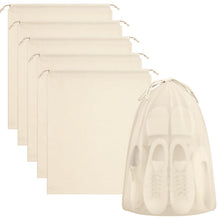 Load image into Gallery viewer, Veken 5 Set Shoes Packing Cubes for Travel Essentials - 02 Cream