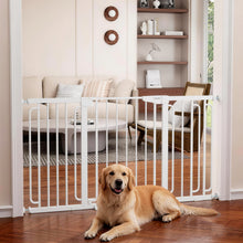 Load image into Gallery viewer, Cumbor 30.4-56.8" Extra Wide Baby Gate, Auto Close Dual Lock Dog Gate White