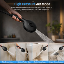 Load image into Gallery viewer, Ophanie 12-inch Coverage High Pressure Rain Shower Head Combo with Magnetic Handheld Shower Heads, Wide Rainfall &amp; 8 Modes Showerhead, Dual Anti-Clog Nozzles for Ultimate Experience