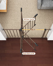 Load image into Gallery viewer, Baby Safety Gate,28.9-42.1&quot;Wide,30&quot; Tall Pressure Mounted,White