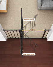 Load image into Gallery viewer, Baby Safety Gate,28.9-42.1&quot;Wide,30&quot; Tall Pressure Mounted,White