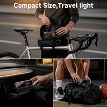 Load image into Gallery viewer, OlarHike Tire Inflator Portable Air Compressor, Dual Power - 6000mAh &amp; 12V DC, Cordless Air Pump for Car Tires, Bikes, Motorcycle, Balls with LED &amp; Digital Pressure Gauge, Auto Shut-off