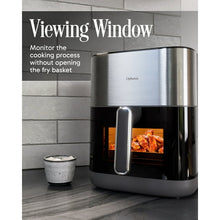 Load image into Gallery viewer, Ophanie Air Fryer with Viewing Window,Touch-Screen-Operation and LED Display,6 Quart,Gray