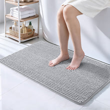Load image into Gallery viewer, Grey Bath Rugs