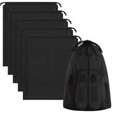 Load image into Gallery viewer, Veken 5 Set Shoes Packing Cubes for Travel Essentials - Black