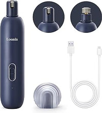 Load image into Gallery viewer, Loomla Dog Nail Grinder,USB Rechargeable Pet Nail Grinder＆trimmer, Paws Grooming,Pet Nail Clipper,Dark Blue