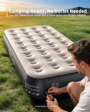 Load image into Gallery viewer, OhGeni 13" Raised Twin Air Mattress with Built in Pump, Blow Up Bed, 300lb
