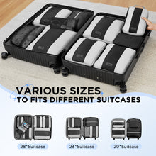 Load image into Gallery viewer, OlarHike 10 Set Compression Packing Cubes for Travel Essentials