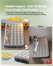 Load image into Gallery viewer, OhGeni 13" Raised Air Mattress Full with Built in Pump, Blow Up Bed, 600lb