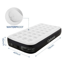 Load image into Gallery viewer, Ophanie 13 inch Twin/Queen Size Air Mattress with Built-in-Pump,Black