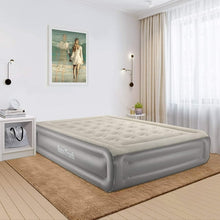 Load image into Gallery viewer, InnoTruth 18 inch Queen Air Mattress with Built-in Pump,Gray