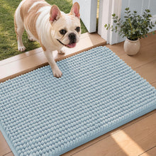 Load image into Gallery viewer, Blue Bath Rugs