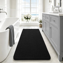 Load image into Gallery viewer, Black Bath Rugs