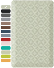 Load image into Gallery viewer, Ophanie 3/4 Inch Thick Anti-Fatigue Kitchen Mat - 20 x 32 x 0.8 in - Sage Green