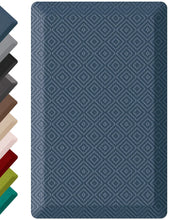 Load image into Gallery viewer, Ophanie 3/4 Inch Thick Anti-Fatigue Kitchen Mat - 20 x 32 x 0.8 in - Blue