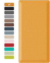 Load image into Gallery viewer, Orange Color Kitchen Mat - 20 x 32 x 0.8 in