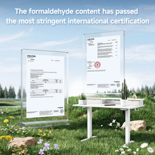 Load image into Gallery viewer, Veken 55-Inch Electric Standing Desk with Drawers, Adjustable Table, White