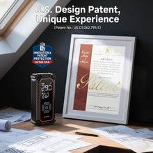 Load image into Gallery viewer, OlarHike Tire Inflator Portable Air Compressor,Dual Power-3*3000mAh &amp;12V DC | Ultra Fast Inflation, For Car Tires, SUVs, Pickup Trucks, Bikes, Cordless Electric Pump, LED Light &amp; Digital Pressure Gauge