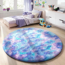 Load image into Gallery viewer, 4' (Round)Rainbow Purple
