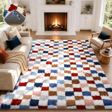 Load image into Gallery viewer, 8' x 10' (Rectangular)Checkered Rainbow