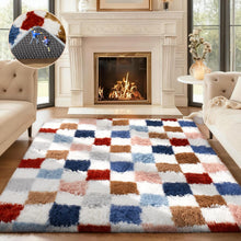 Load image into Gallery viewer, 4' x 6' (Rectangular)Checkered Rainbow