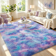 Load image into Gallery viewer, 6' x 9' (Rectangular)Rainbow Purple