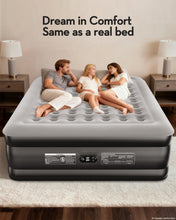Load image into Gallery viewer, OhGeni 20" Raised California King Air Mattress with Built in Pump, 1000lb