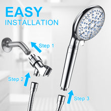 Load image into Gallery viewer, Ophanie 9-Setting Handheld Shower Head,High Pressure Shower Head with Filter