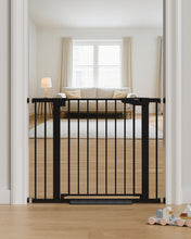 Load image into Gallery viewer, Cumbor 30-40.6 in Baby Gate for Stairs and Doorways, Dog Gate Indoor Black Mom's Choice Awards Winner, Pressure Mounted, Auto-Close, Easy Walk Thru Door, For Dogs Indoor